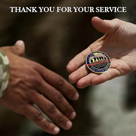 Veterans Challenge Coins - Thank You For Your Service Appreciation